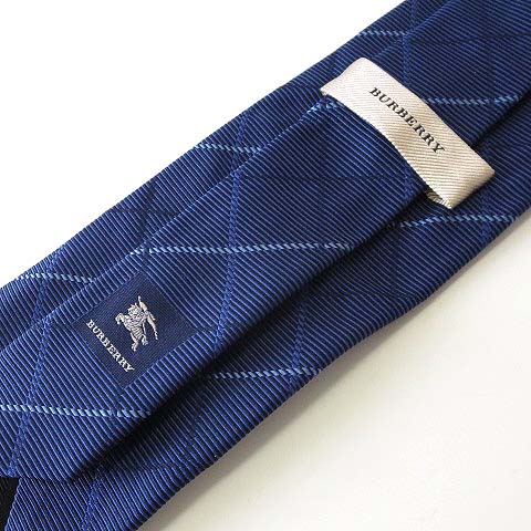 新品 バーバリー BURBERRY ネクタイ シルク ブルー 新品 バーバリー BURBERRY ネクタイ シルク ブルー NEW Burberry Silk