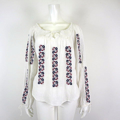 メドモワゼル パリ MES DEMOISELLES PARIS ブラウス カットソー ガーゼ 