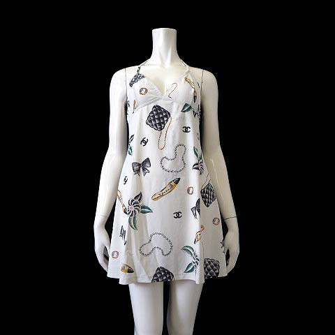 シャネル CHANEL ワンピース ドレスワンピース キャミワンピ  