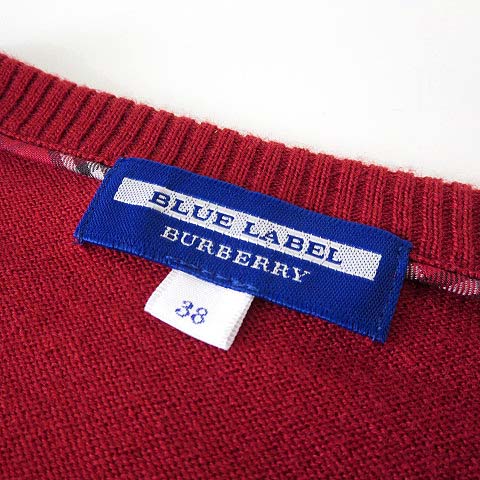 バーバリーブルーレーベル BURBERRY BLUE LABEL カーディガン