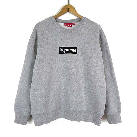 シュプリーム SUPREME 22AW ボックスロゴ クルーネックス ウェット 