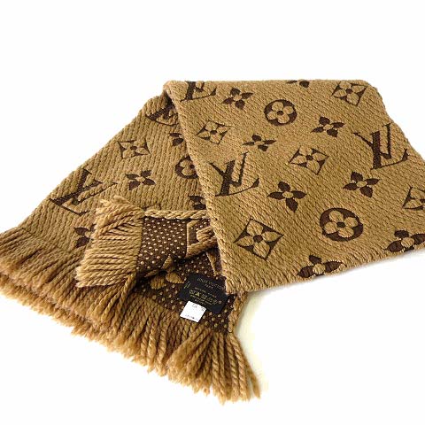 ルイヴィトン LOUIS VUITTON マフラー モノグラム エシャルプ ロゴ  