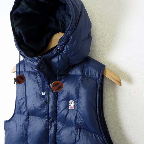 アベイシングエイプ A BATHING APE ダウン ダウンベスト フード  