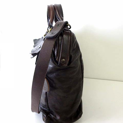 良品　DIESEL ヴィンテージ　2way ダレスバッグ　ショルダーバッグ　本革 良品 DIESEL ヴィンテージ 2way ダレスバッグ ショルダーバッグ