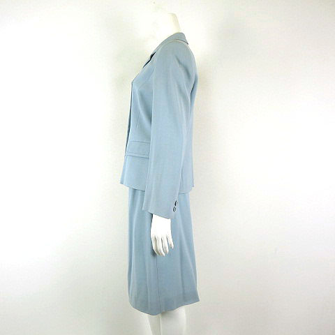 バーバリー BURBERRY スカートスーツ 上下セットアップ ウール  