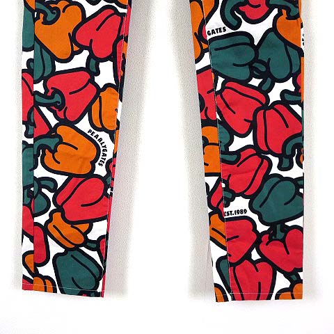 パーリーゲイツ PEARLY GATES ゴルフ パンツ ロゴ パプリカ 総柄  