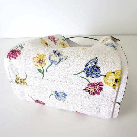 ケイトスペード KATE SPADE ハンドバッグ トートバッグ 本革 レザー 花 