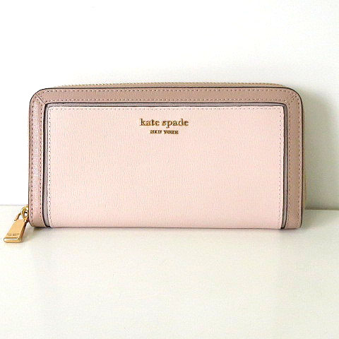 未使用品 ケイトスペード KATE SPADE 財布 長財布 ラウンドファスナー 
