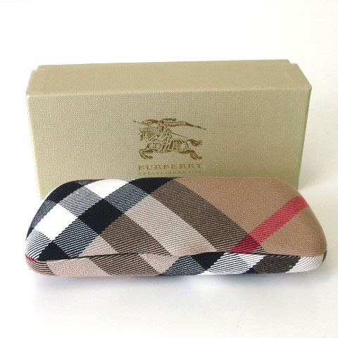 バーバリーメガネケース BURBERRY - バーバリー メガネ メガネケース 布 箱付き 強度近視