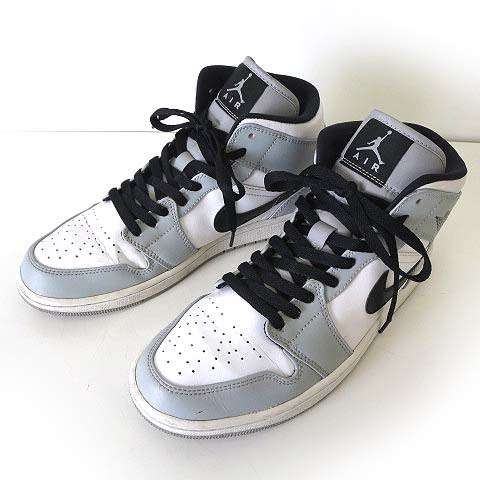 ナイキ NIKE AIR JORDAN 1 MID SMOKE GREY エアジョーダン 1 ミッド 
