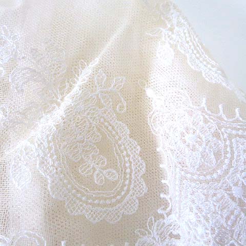 リジュイ Rijoui シャツ ブラウス ペプラム チュール レース 花柄 刺繍 