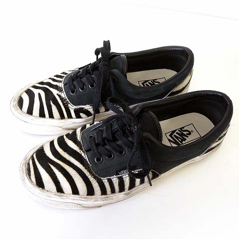 バンズ VANS エラ Era 95 DX ゼブラ ハラコ スニーカー シューズ 27.0 