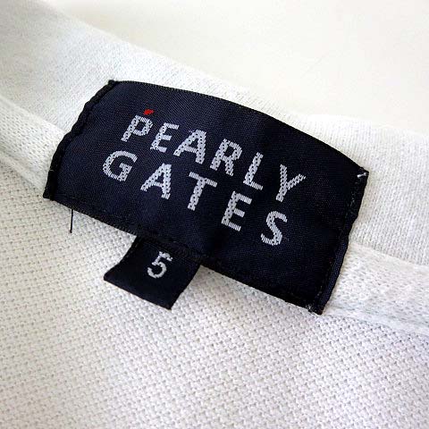 パーリーゲイツ PEARLY GATES ゴルフ ポロシャツ ロゴ ナンバー