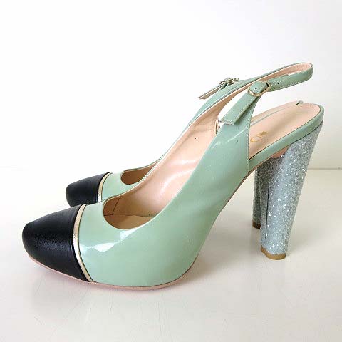 新品未使用】DIANA グリッターミュール サンダル