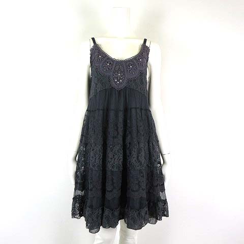 未使用品 アクシーズファム axes femme キャミチュニック レース