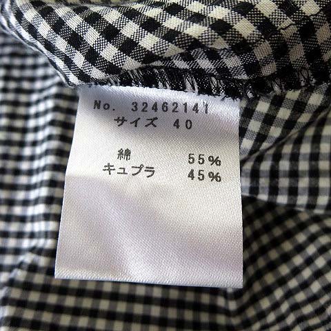 ジウ 慈雨 センソユニコ Senso unico チュニック ブラウス 