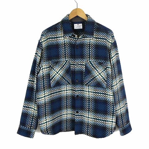 【DEVEAUX × EDIFICE】別注 バスケットチェック シャツジャケット DEVEAUX × EDIFICE】別注 バスケットチェック シャツジャケット