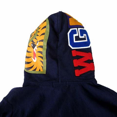 アベイシングエイプ A BATHING APE シャーク パーカー WGM shark 