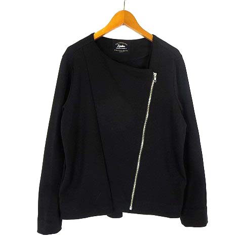 リップスター Lipstar ジャケット ブルゾン ジャージー ノーカラー  