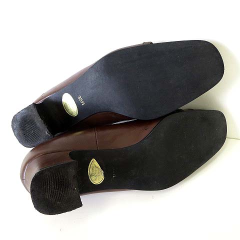 イヴサンローラン YVES SAINT LAURENT YSL パンプス キャップトゥ 本革