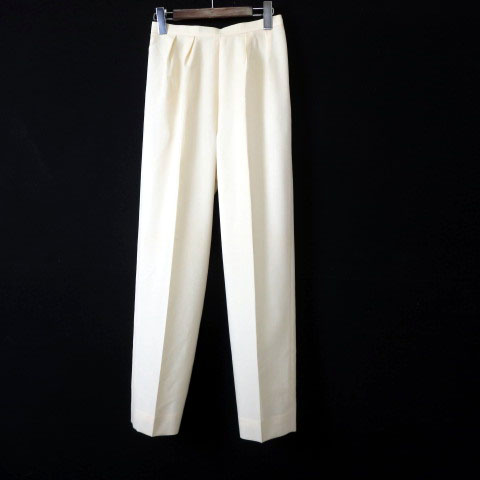 ニナリッチ NINA RICCI パンツ スラックス タック テーパードパンツ  
