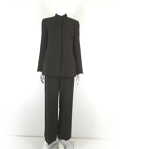 マックスマーラ MAX MARA パンツスーツ 上下セットアップ ストライプ  