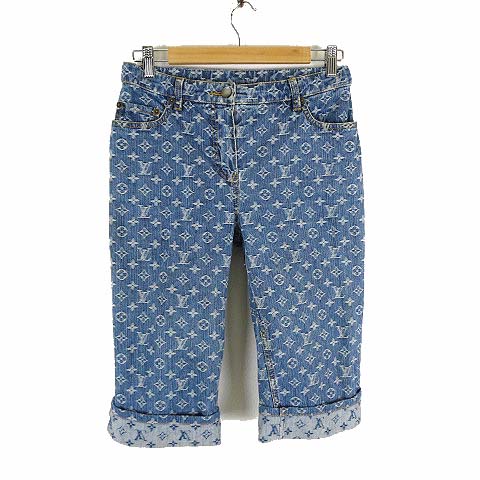 ルイヴィトン LOUIS VUITTON デニムパンツ サブリナ カプリパンツ  