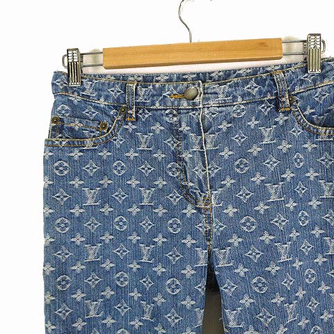 ルイヴィトン LOUIS VUITTON デニムパンツ サブリナ カプリパンツ  