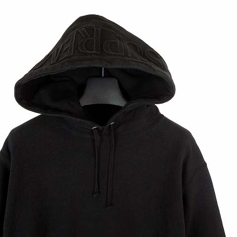 シュプリーム SUPREME 17AW エンボス ロゴ スウェットパーカー 