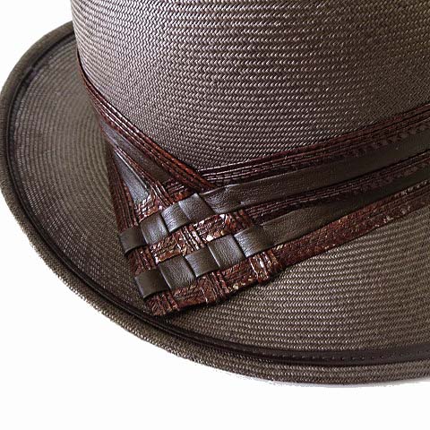 マキシン MAXIM ハット 帽子 ラフィアハット つば広帽 麦わら帽子