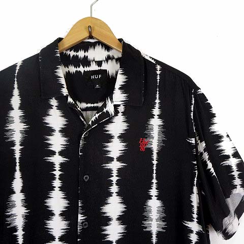 HUF SEISMOGRAM RESORT SHIRT レーヨン 半袖シャツ HUF】SEISMOGRAM RESORT SHIRT【オープンシャツ】 - ONE'S FORTE