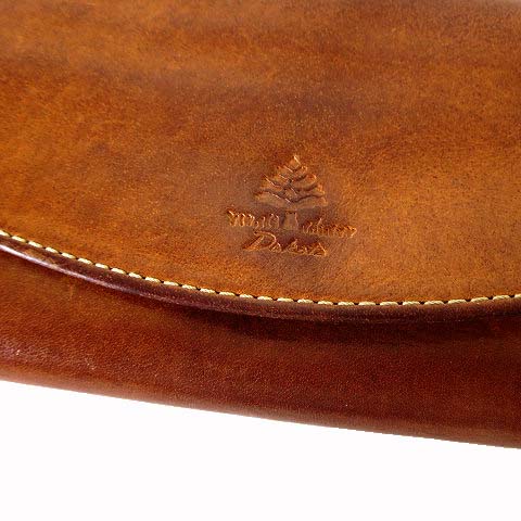 66【新品未使用】Dakota 本革長財布 ブラウン 茶色 ナチュラルレザー Dakota ダコタ 長財布 財布 レディース レザー 本革 ファスナー