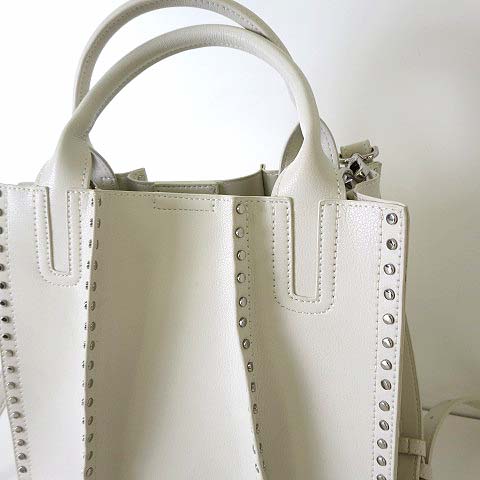 未使用品 ローズバッド ROSE BUD 22AW スタッズ付 ショルダーバッグ 
