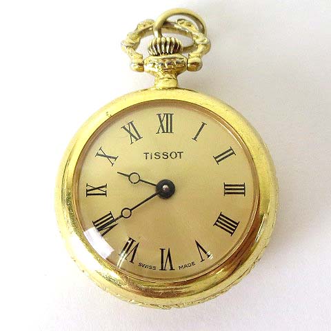 塩水水槽】 Tissot ? & Sels 懐中時計 1853年製 金色