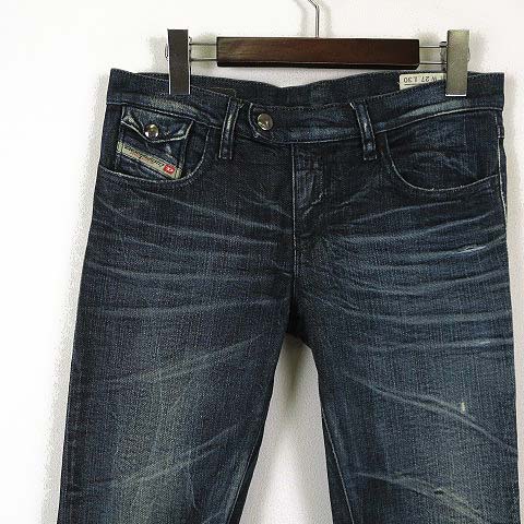 ディーゼル DIESEL デニムパンツ LIVY-BIKER スキニー ジーンズ カット 