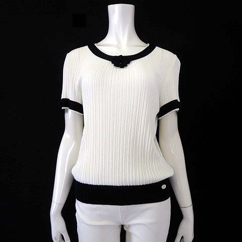 シャネル CHANEL P47915K06128 ニット カットソー シャツ 半袖  