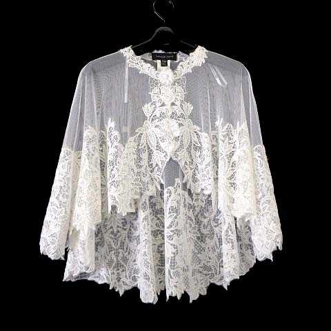 未使用品 タダシショージ TADASHI SHOJI ケープ ボレロ カーディガン  