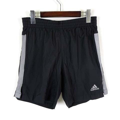 アディダス adidas ショートパンツ ハーフパンツ ナイロン ロゴ