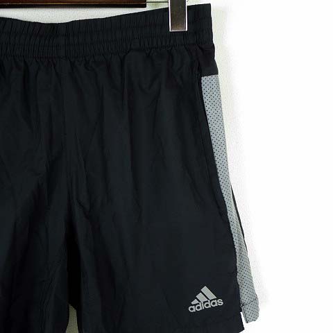 アディダス adidas ショートパンツ ハーフパンツ ナイロン ロゴ