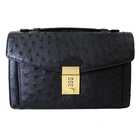 未使用品 バッグ セカンドバッグ ハンドバッグ オーストリッチ Ostrich  