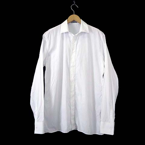ディオールオム Dior HOMME エディ期 シャツ ドレスシャツ 長袖 比翼  