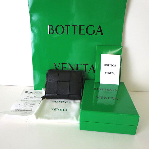 ボッテガヴェネタ BOTTEGA VENETA 財布 カセット ジップアラウンド 