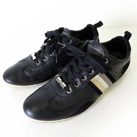 ドルチェ&ガッバーナ ドルガバ DOLCE&GABBANA レザースニーカー 
