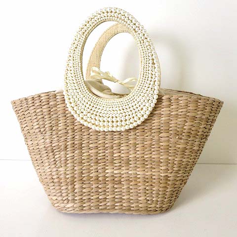 アナトリエ ANATELIER バッグ パール ビジュー かごバッグ トート  