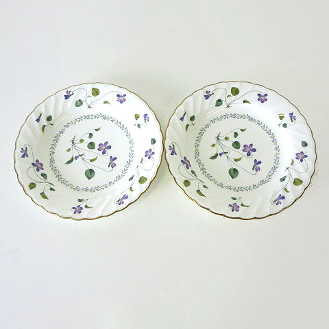 ノリタケザギンザバイオレットドリーム食器22点セット