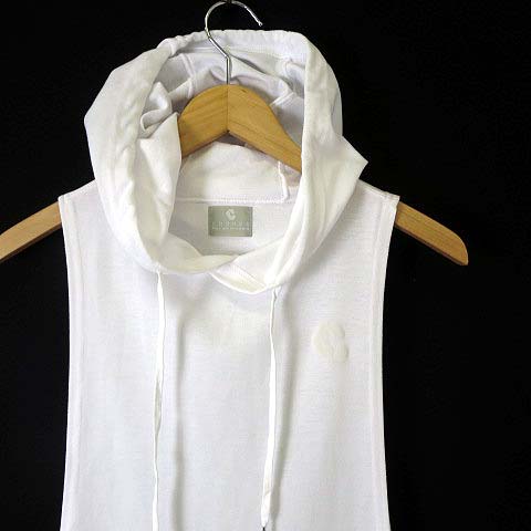 クロノス CRONOS ノースリーブ パーカー フーディ プルオーバー ロゴ