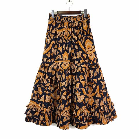 ウラ ジョンソン ULLA JOHNSON スカート ロング マキシ フレア  
