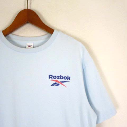 リーボック Reebok Tシャツ ビッグ ロゴ プリント クルーネック