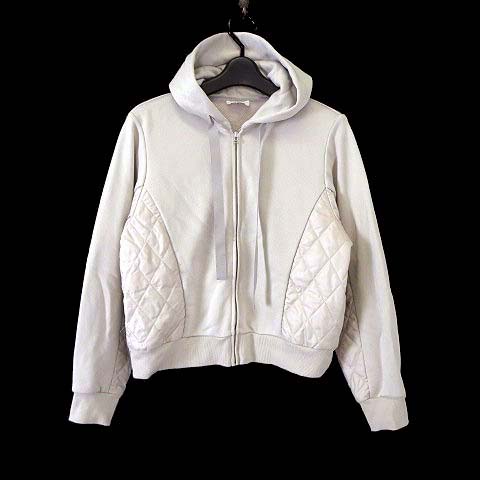 未使用品 ランバンオンブルー LANVIN en Bleu キルティングパーカー  