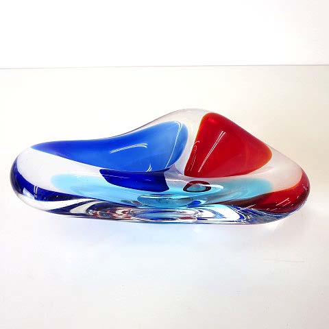 イタリア ヴィンテージ 未使用ムラーノ ガラス ベネチアングラス